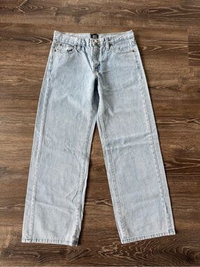 BDG Light Wash Wide Leg Jeans